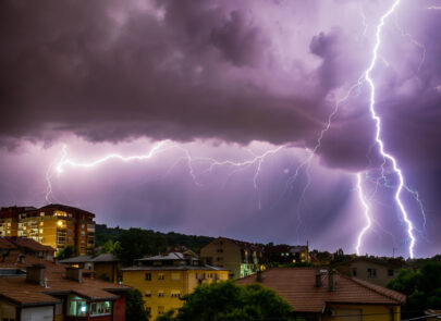 illustration orage