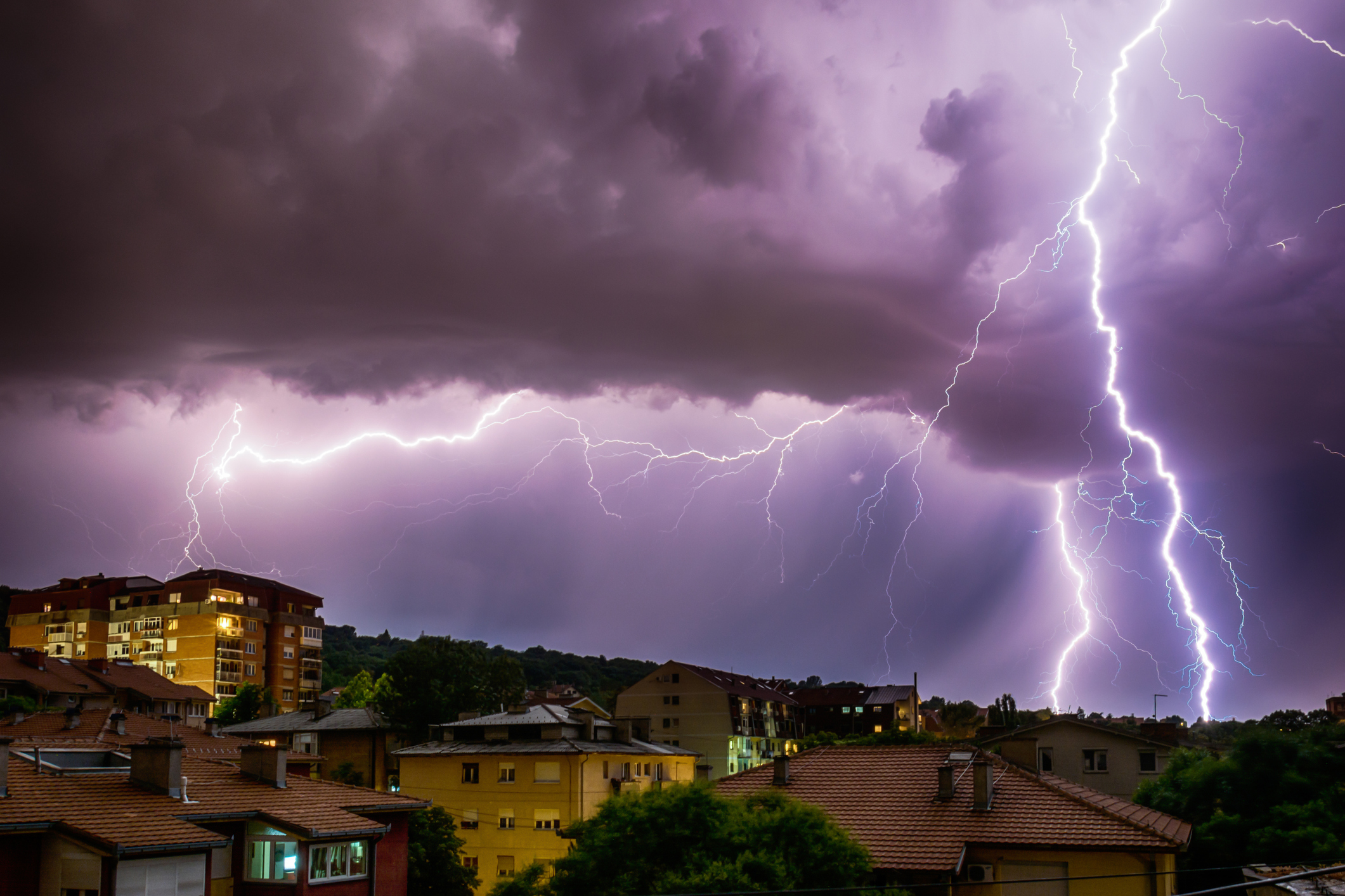 illustration orage