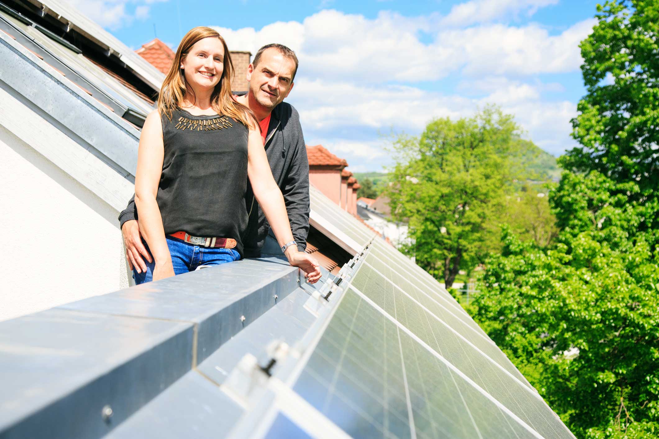 illustration Panneaux photovoltaïques
