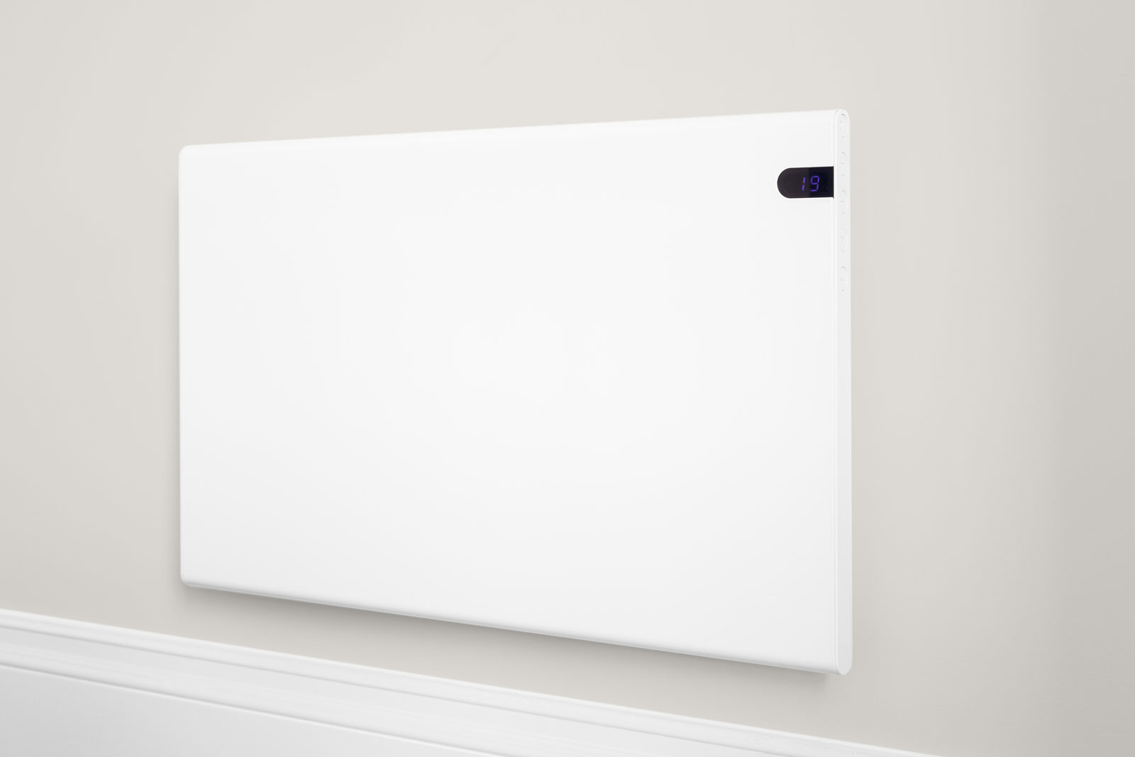 radiateur électrique blanc intelligent