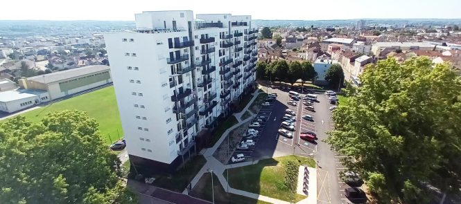 Rénovation écologique de la résidence Montjovis à Limoges