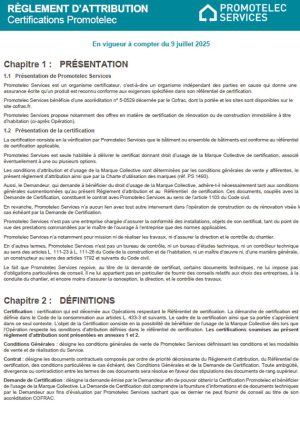 Illustration réglement d'attribution habitat neuf